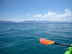 the water is so blue!